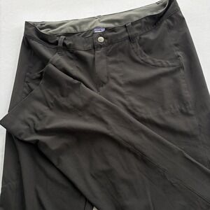 Patagonia Women's 10 Black Softshell Hiking Pants STY21210SP14 Stretch‎ Outdoor